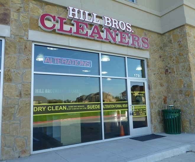 Hill Bros. Cleaners (with drive-thru)