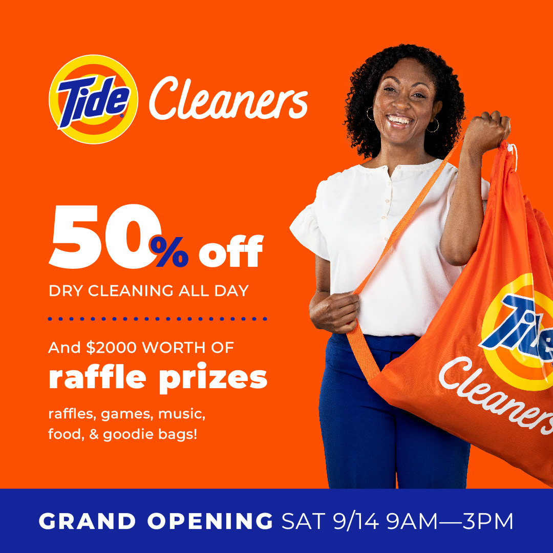 Castle Hills Village Shops - Event: Tide Cleaners Grand Opening